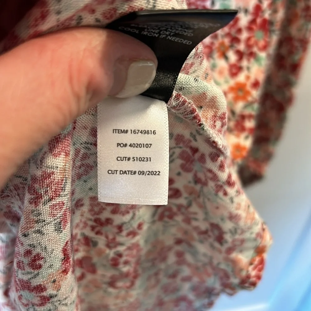Torrid Voluminous Textured Stretch Rayon Mini‎ Skater Dress Wild Flowers Size 1